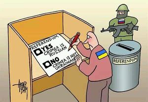 "Referendum" in Crimea: no option to stay in Ukraine. 2014.03.16. [34]